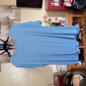 St John's Bay, light Blue tshirt, round neck, 3x, great condition